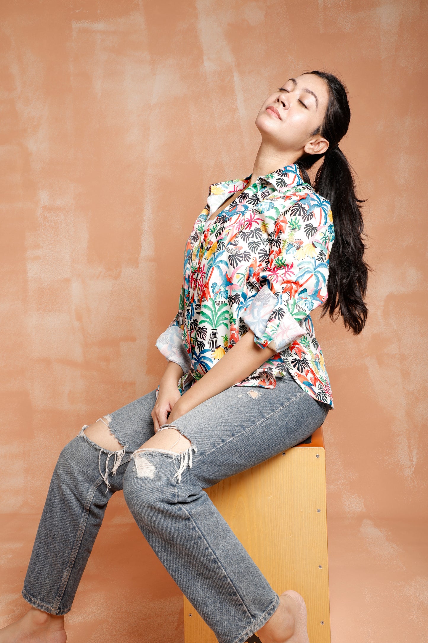 Jungle Print Funky Shirt