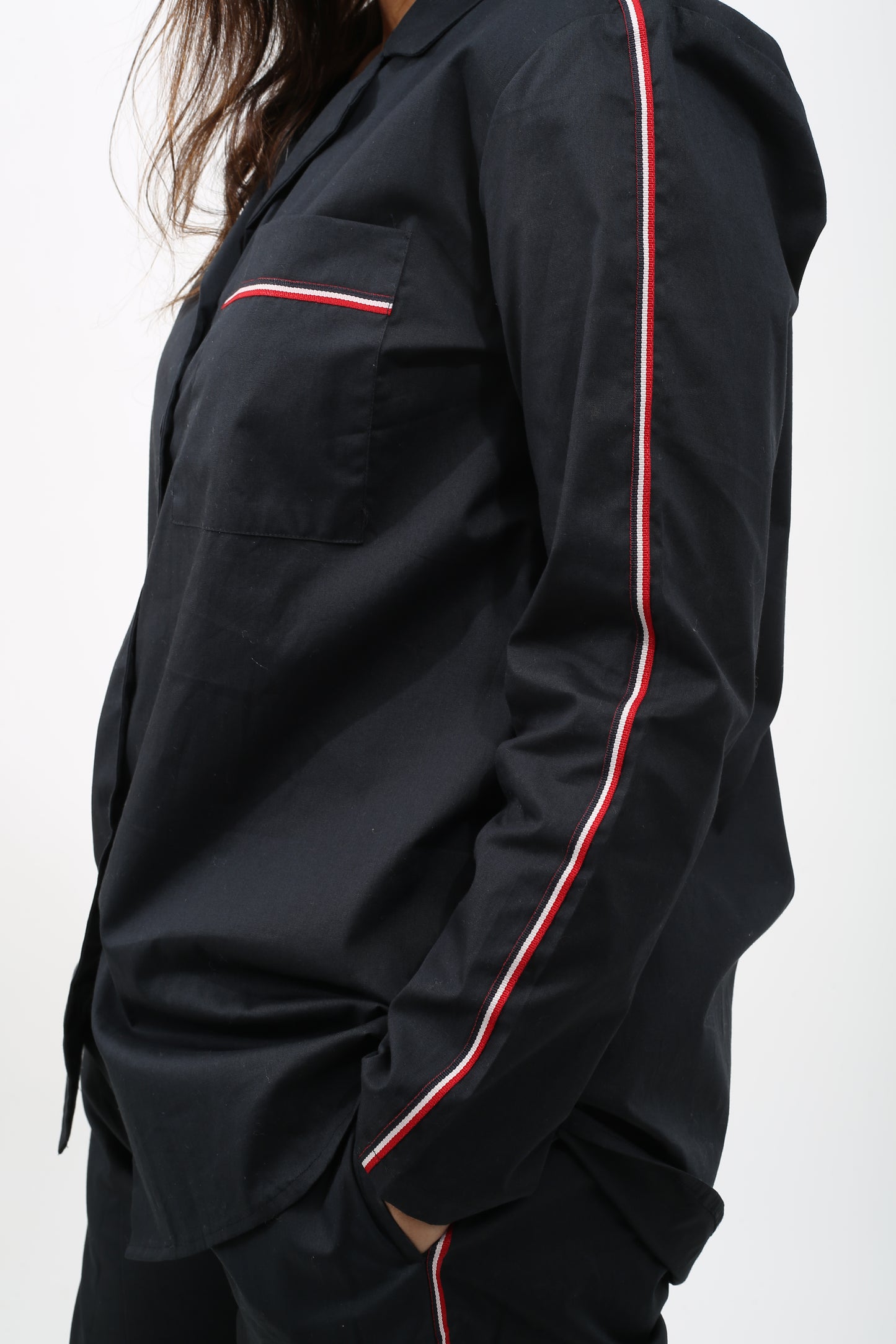 Cotton Black Co-ord Set