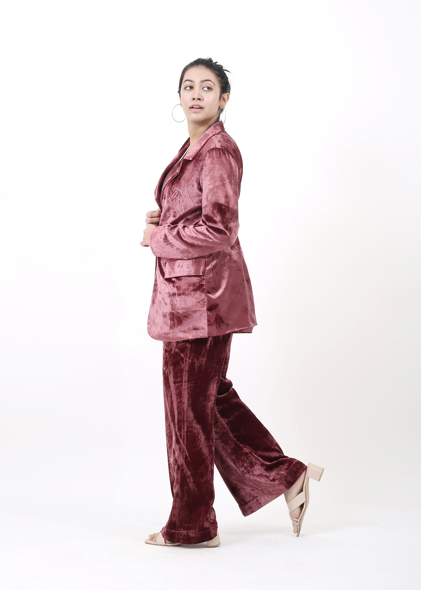 Velvet Blazer Set