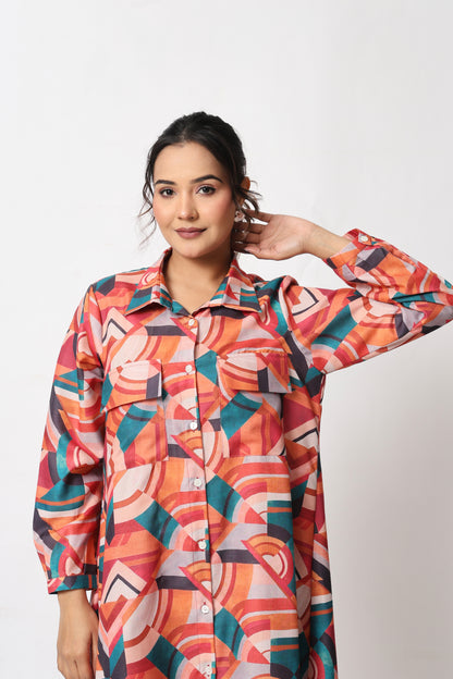 Geometric Retro Co-ord Set