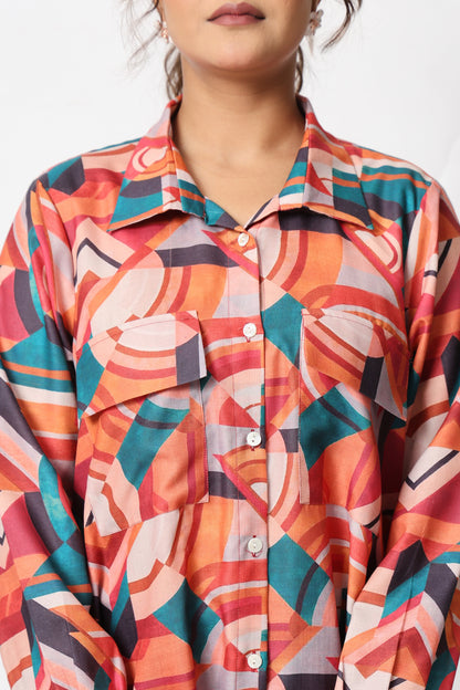 Geometric Retro Co-ord Set