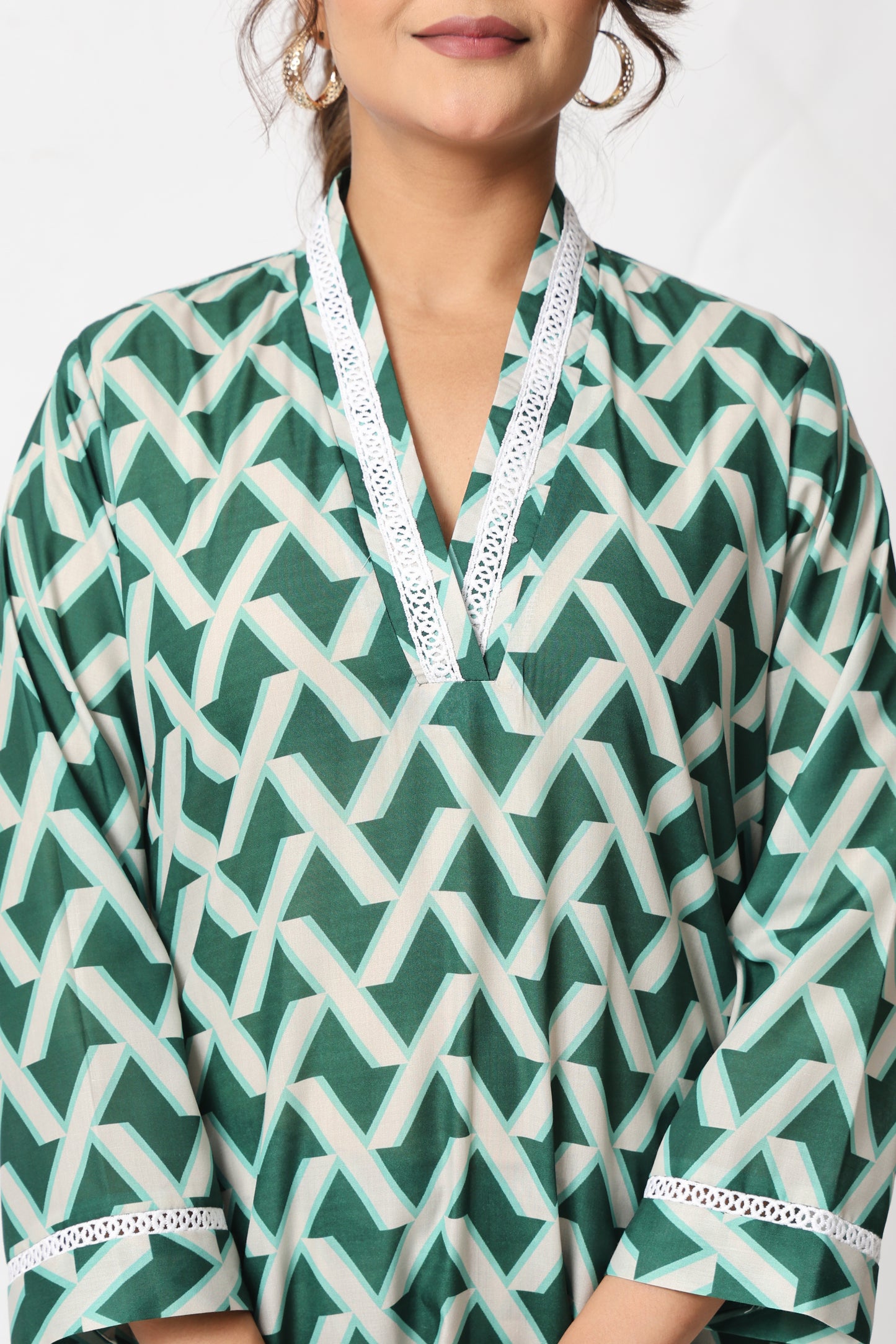 Green Lattice Co-ord Set