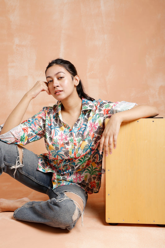 Jungle Print Funky Shirt