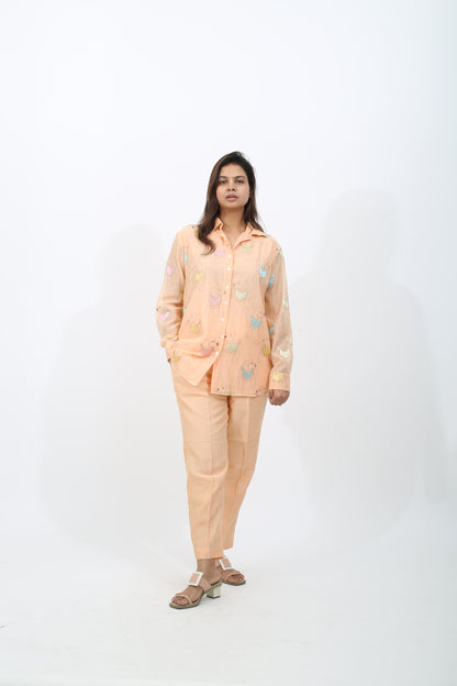 Chanderi Dog Co-ord Set