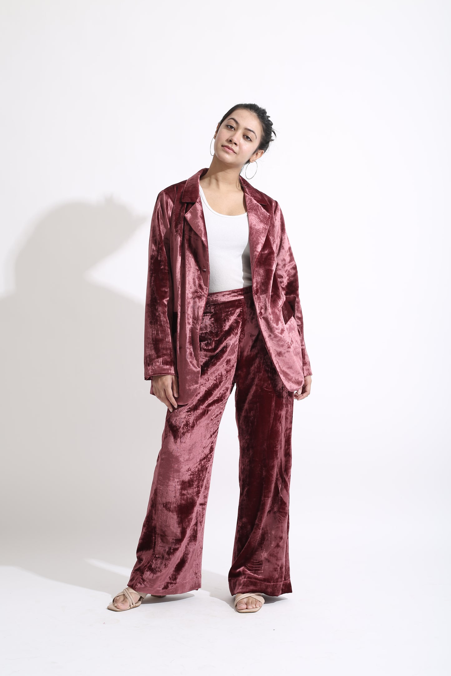 Velvet Blazer Set