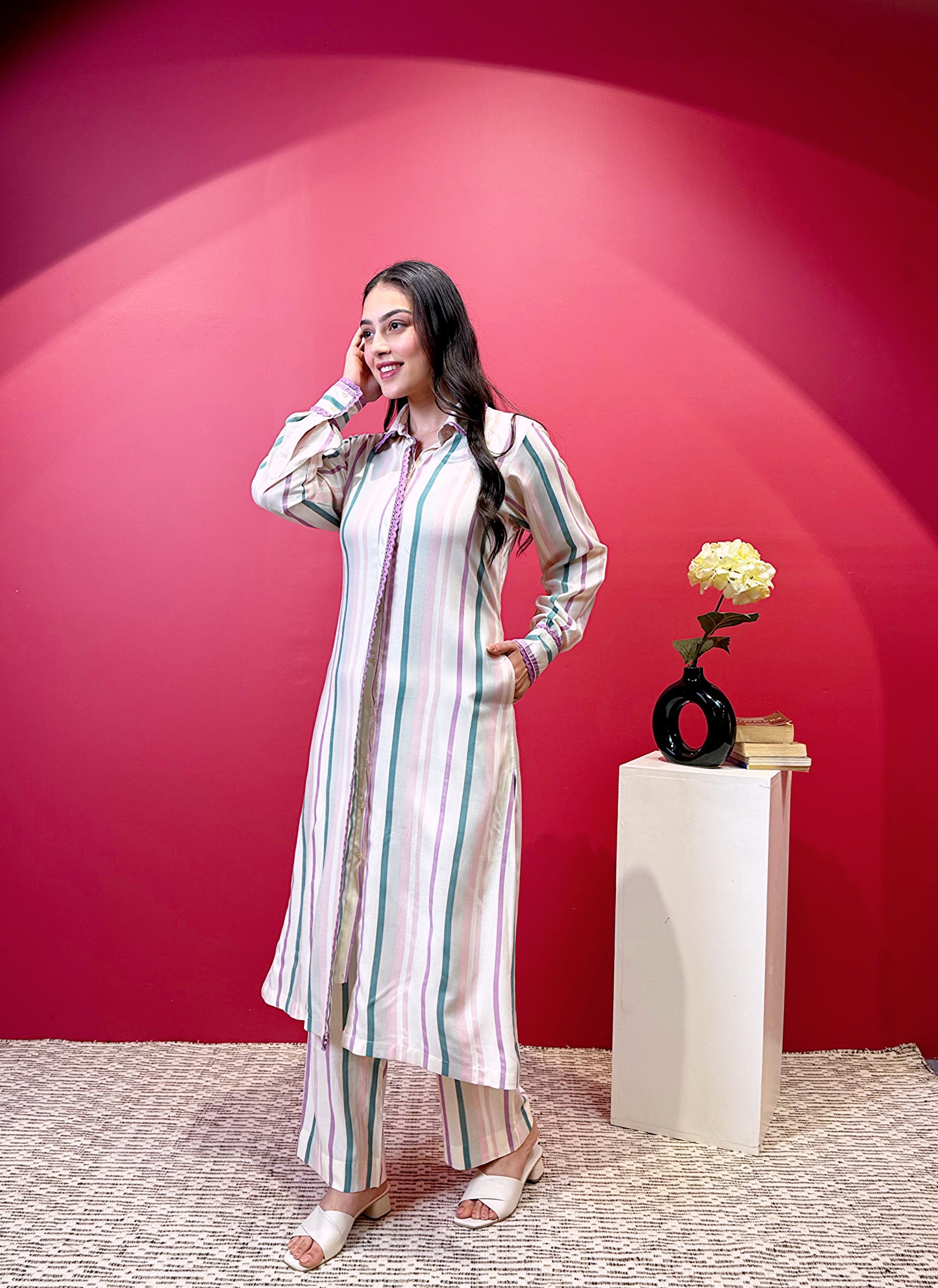 The Pastel Stripe Co-ord