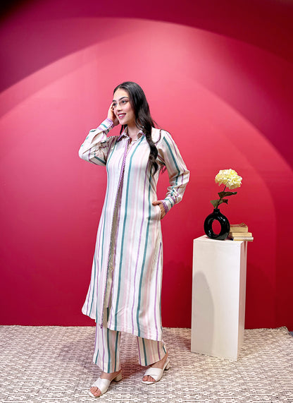 The Pastel Stripe Co-ord
