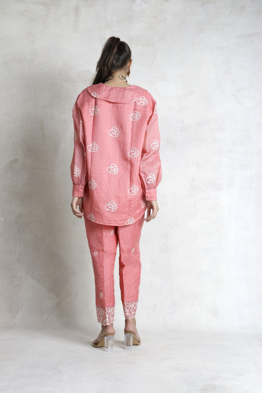Thread Work Embroidered Co-ord Set